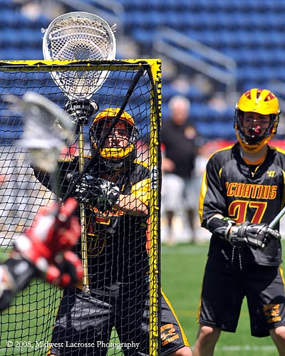 Benet Academy vs St. Ignatius, 6/1/2008. Lacrosse Cup Final. Photo courtesy of TD Paulius.